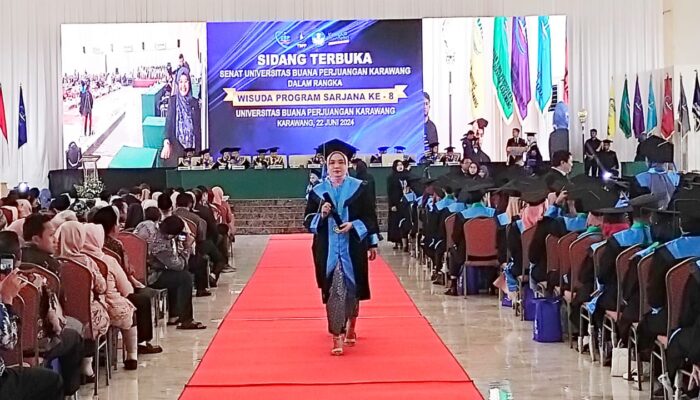 Wisuda ke 8, UBP Karawang Kukuhkan 378 Sarjana Dari 11 Prodi