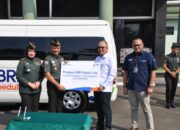 Program BRI Peduli, BRI KC Kramat Jati Serahkan CSR Berupa Satu Ambulans ke DITKUMAD