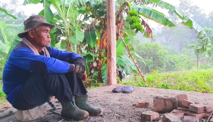 Kisah Pilu Bah Kanawan, Penggarap Lahan dan Peternak yang Kehilangan Domba