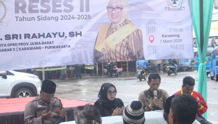 Mak Sri Gelar Reses Kedua di Karawang, Serap Aspirasi Masyarakat dan Komunitas Lokal