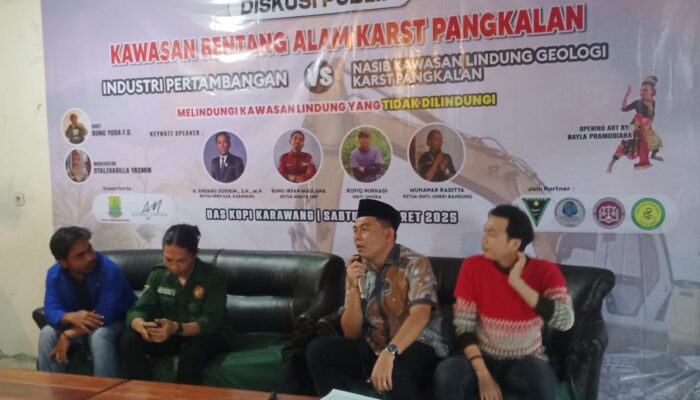 Ketua DPRD Karawang Jamin Penyelamatan Kawasan Karst Pangkalan dari Industri Pertambangan