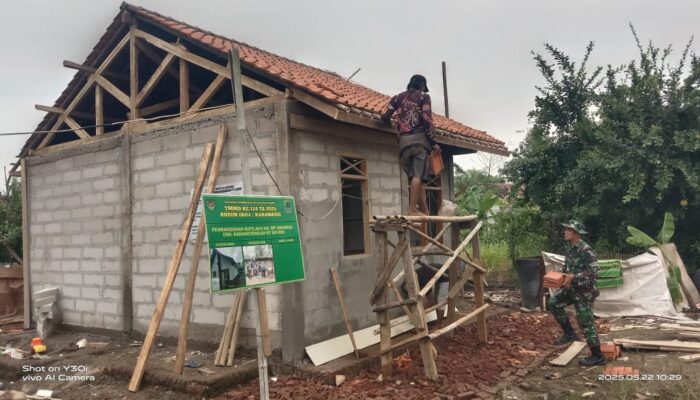 Tunjukan Kemajuan yang Signifikan, Program TMMD Kodim 0604 Karawang Tingkat Penyelesaiannya Tinggi