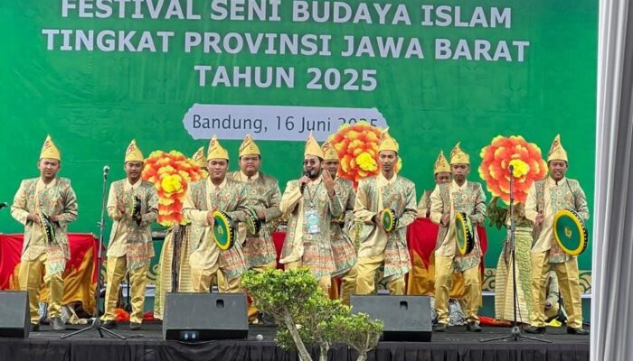 Penampilan Memukau EL- LASKA Karawang Guncang Festival Seni Budaya Islam Jawa Barat 2025!