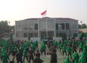 Gelar Kegiatan Senam Bersama, Dandim 0604 Karawang Beri Pesan Percikan Cinta Rumah Tangga