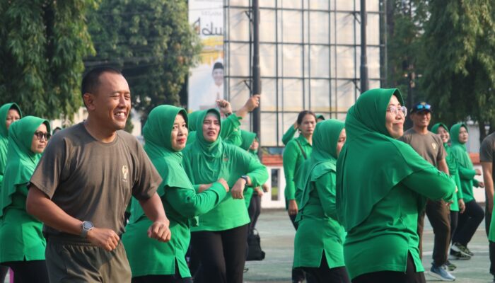 Kodim 0604/Karawang Gelar Hari Keluarga, Perkuat Ikatan Prajurit dan Belahan Jiwa