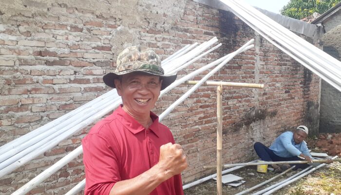 Semarak Kemerdekaan di Plawad, 80 Tiang Bendera Merah Putih Disiapkan Sepanjang 800 Meter