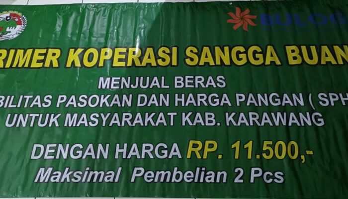 Kaprim Sangga Buana : Koperasi Siap Jual Beras SPHP dengan Harga Terjangkau