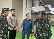 Wadanseskoad melaksanakan peninjauan kegiatan KKL Wilhan Pasis Dikreg Seskoad ke Dapur SPPG