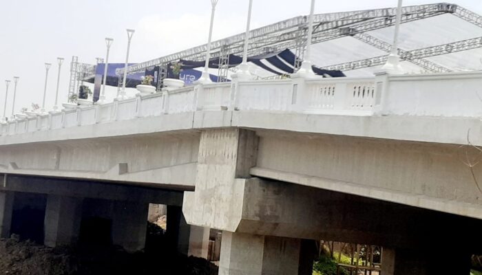 Akses Tol Karawang Barat Kian Cepat, Jembatan Parkland Podomoro Diresmikan, Jadi Jalur Pintas ke Alun-Alun Kota