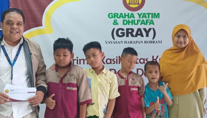 Pererat Hubungan dengan Masyarakat Sekitar, BRI KC Jakarta Warung Buncit Berbagi Kebahagian di Yayasan Harapan Robbani
