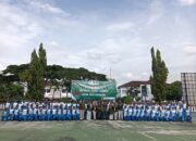 Tanamkan Disiplin dan Karakter Kebangsaan, 99 Siswa SMP Pupuk Kujang Ikuti Diklatsar Bersama Kodim 0604/Karawang