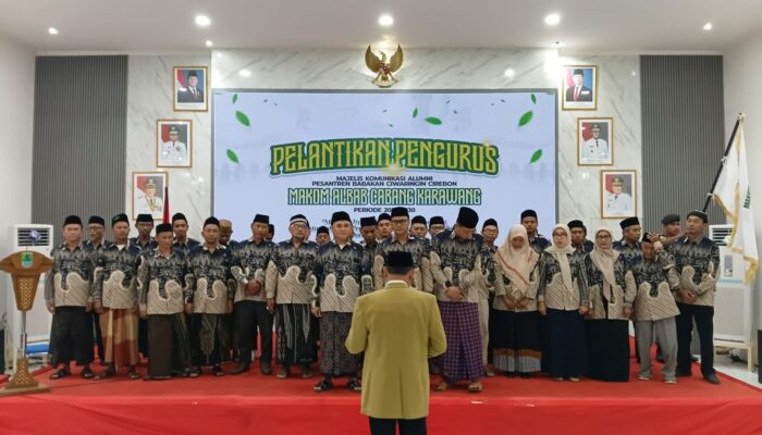 Resmi Dilantik, Ketua Makom Albab Karawang Abdul Aziz Jamin Organisasi Bebas Politik Praktis