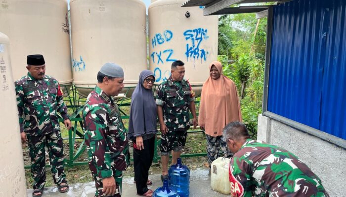 Air Mata Haru di Pesisir Pedes, Kado Air Bersih dari TNI untuk Warga Jelang Ramadhan