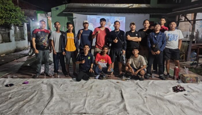 Guro 2 Bergemuruh! Nobar Timnas Bareng GAPURA Jadi Magnet Kebersamaan Warga