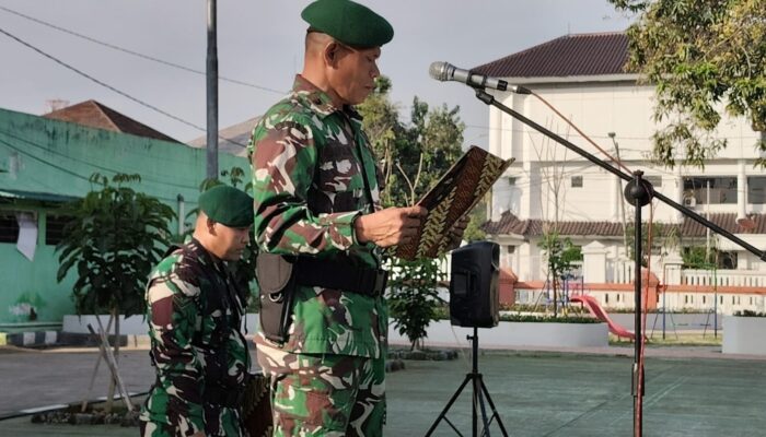 Usai Lebaran, Kasdim Karawang Gaspol Kinerja dan Tekankan Safety Personel