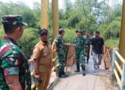 Percepat Infrastruktur Desa, Tim Wasev Kodam III/Siliwangi Tinjau Jembatan Kalijati
