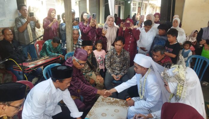 Kepala Desa Cilamaya Hadiri dan Jadi Saksi Pernikahan Warga di Kampung Baru