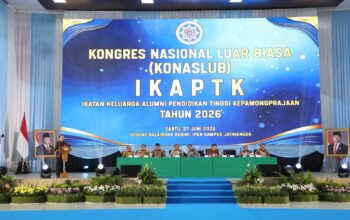 Dirjen Keuda Kemendagri Agus Fatoni Calon Tunggal dan Terpilih Secara Aklamasi Sebagai Ketua Umum DPN-IKAPTK