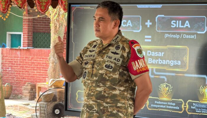 Kapten Inf Encep Sumarna: Pancasila Harus Menjadi Pedoman Hidup Generasi Muda