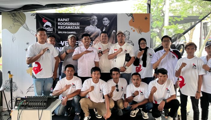 DPD PSI Karawang Konsolidasikan Kekuatan Partai, Rakorcam Digelar di Ciampel