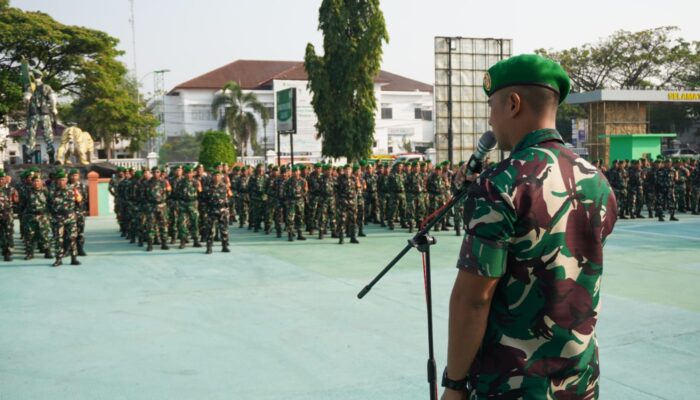 Dandim Karawang Minta Babinsa Perkuat Pendampingan Program Presiden hingga Tingkat Desa