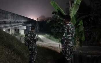 Satgas Citarum Harum Sektor 10 Intensifkan Patroli Malam, Pastikan Tak Ada Pembuangan Limbah ke Sungai Citarum