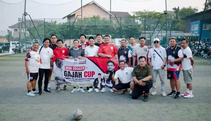 Gajah Cup Mini Soccer 2026 Meriah, PSI Karawang Sambut HUT RI ke-81