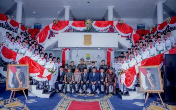 50 Paskibraka Karawang Dikukuhkan, Dandim: Kalian Putra-Putri Terbaik
