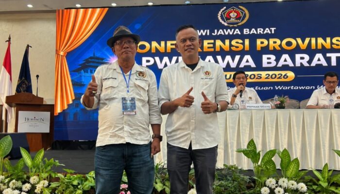 Oland P. Sibarani Kembali Pimpin Dewan Kehormatan PWI Jawa Barat 2026-2031