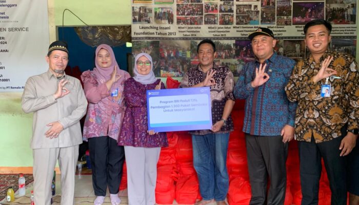 Melalui Program BRI Peduli, BRI Tambun Salurkan TJSL Berupa 1.300 Paket Sembako