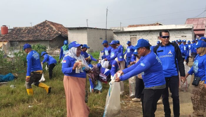 H. Budianto Pimpin Aksi Jaga Kebersihan dan Kelestarian Lingkungan di Desa Ciparage