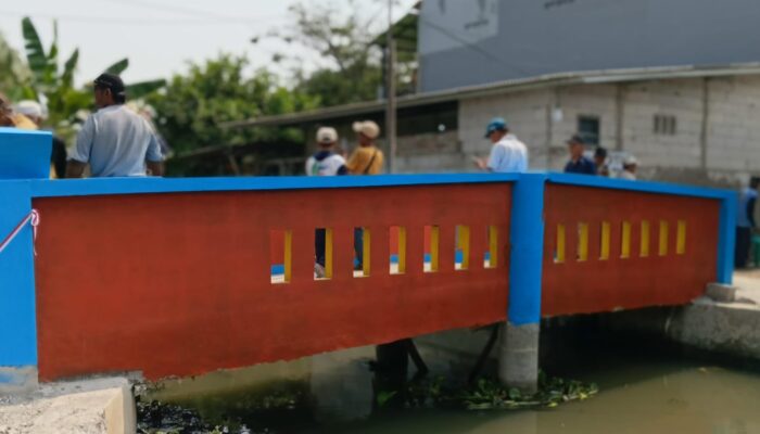 Swadaya Rp31 Juta, Warga Plawad Bangun Jembatan Anugrah, Masih Tunggak Rp7,5 Juta