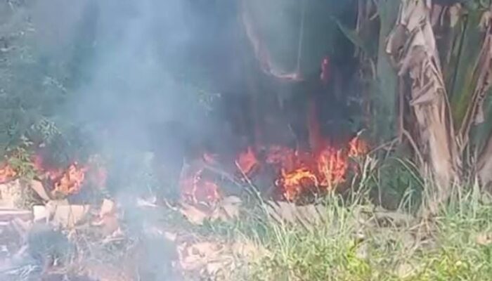 Lima Hari Api Sampah Belum Padam, RW 02 Imbau Warga Jangan Bakar Sampah Sembarangan