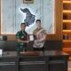 Anggota Komisi I DPR RI Verrell Bramasta Sambangi Kodim Karawang
