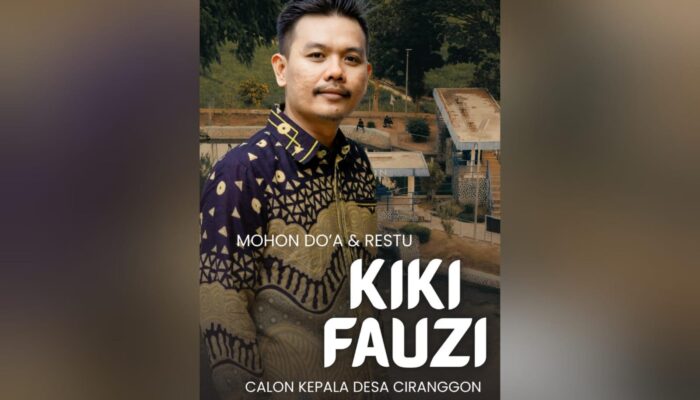 Dari Pemuda untuk Desa, Kiki Fauzi Bawa Filosofi Sunda di Pilkades Ciranggon