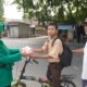 Seratus Nasi Kotak, Sejuta Senyum di Jumat Berkah Koramil Kota Karawang