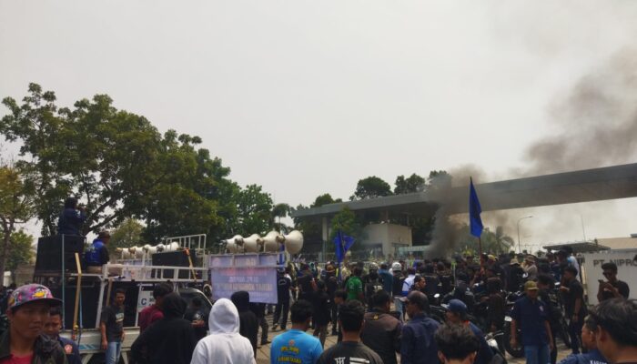 Karang Taruna Karawang Gelar Aksi Damai, Desak PT Nippro Terapkan Tender Transparan
