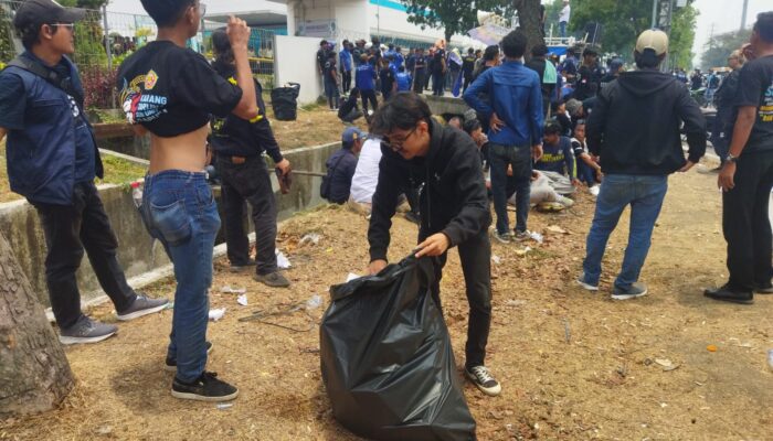Tuntut Transparansi Vendor PT Nippro, Karang Taruna Tetap Peduli Kebersihan Lingkungan