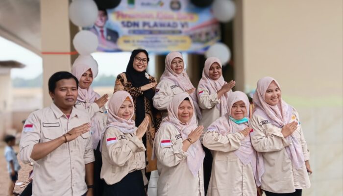 SDN Plawad VI Miliki Ruang Kelas Baru, Hj. Robi’ah Sodikin Suntikkan Semangat dan Harapan