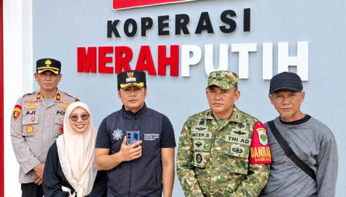 Danramil Cikampek dan Camat Bergerak Cepat, Banjir Rendam KDKMP Bojongsari Berhasil Diatasi